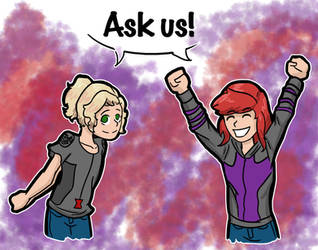 Ask us by Nickyparsonavenger