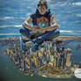 Mega Joel Courtney sits on new york