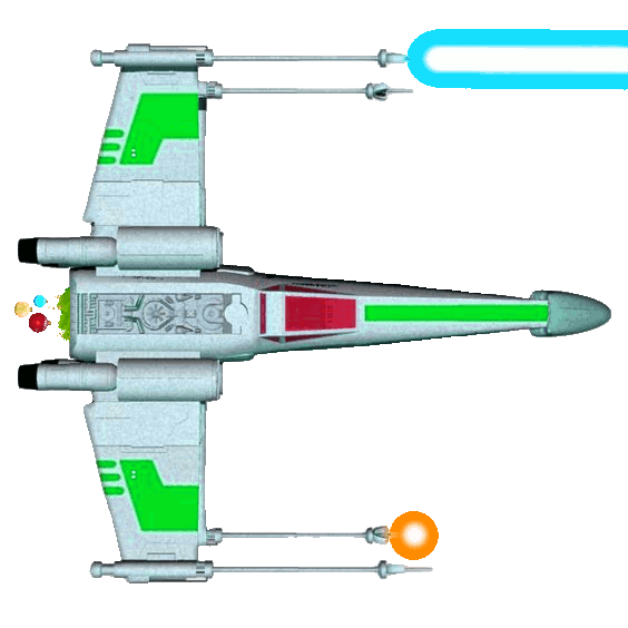 X-Mas X-Wing GIF RPG Game Token by Dark-Lark on DeviantArt