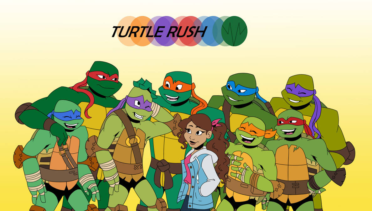 TMNT Turtles Rush by GiaKhang24 on DeviantArt