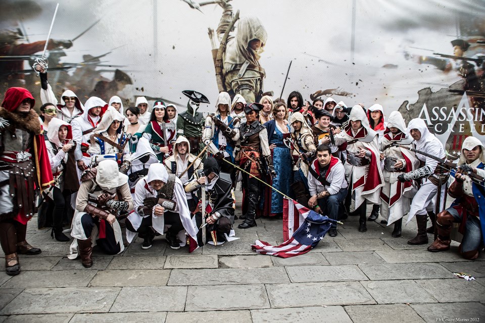 assassin's creed lucca comics 2012