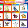 My Favorite Pokemon By Typing