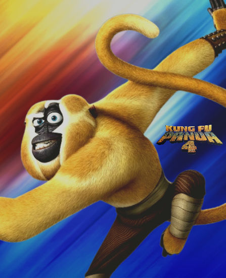 Kung Fu Panda 4 - Monkey Poster (Fan Made) by TheTiPoFanatic on DeviantArt