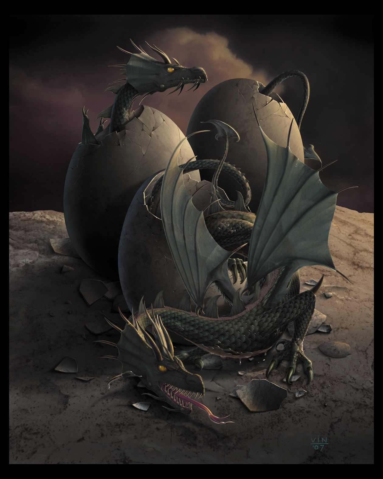 OFFSPRING  - Dragon Art -
