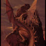 Earth and Fire  - Dragon Art -