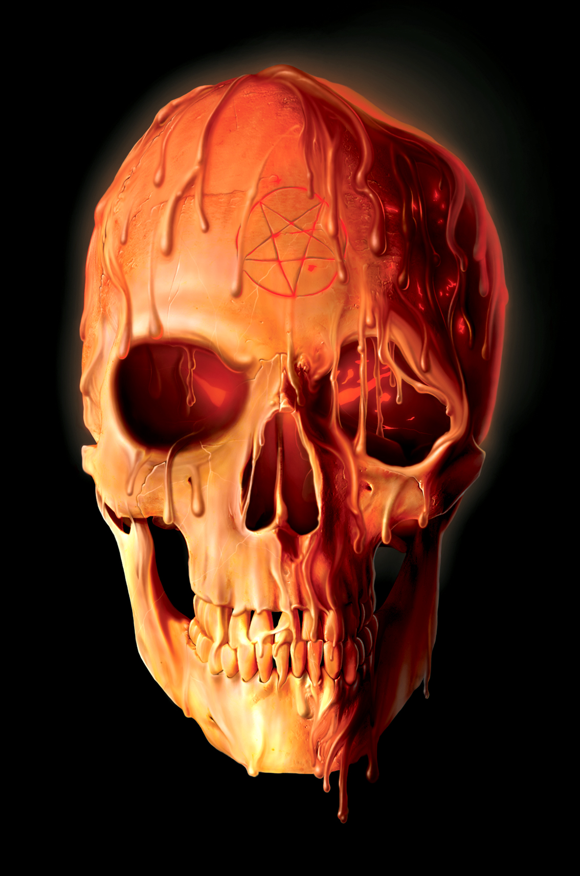 WAX SKULL 2