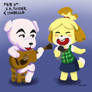 February 11th: K.K. Slider and Isabelle