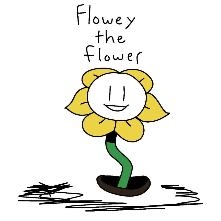 Flowey Small Flowey the Flower by A1skaterfanlol on DeviantArt