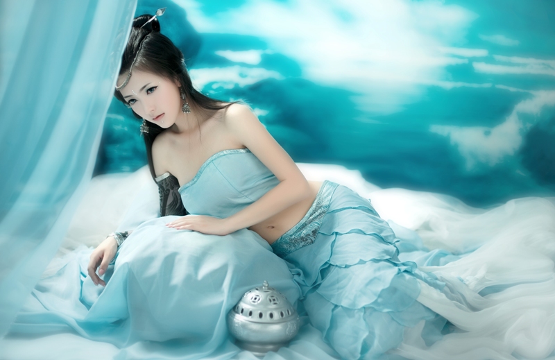 Asian Neoclasscial 4 -  Mermaid