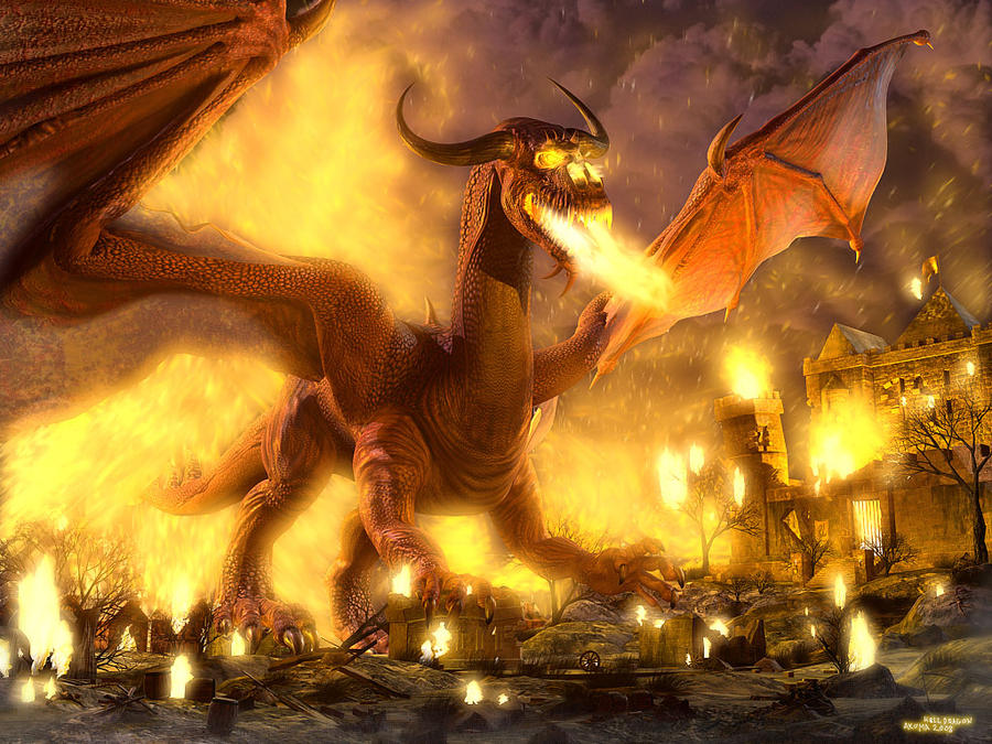 apocalyptic dragon by DHDarkHeretic on DeviantArt