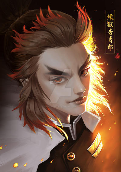 Demon Slayer Rengoku Kyoujurou Fan Art By Nickwong7 On Deviantart Demon Slayer Rengoku Kyoujurou Fan Art By Nickwong7 On Deviantart