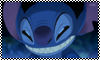 Stitch Evil Face stamp by Chidori1334