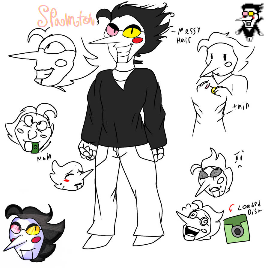 Spamton Subplot F1 Spamton Practice Doodles by Acrillex on DeviantArt
