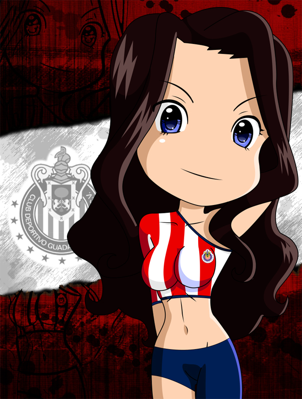 Kana Alberona in a football team's shirt.