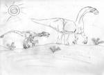 Liliensternus vs Plateosaurus