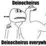 Deinocheirus, Deinocheirus everywhere