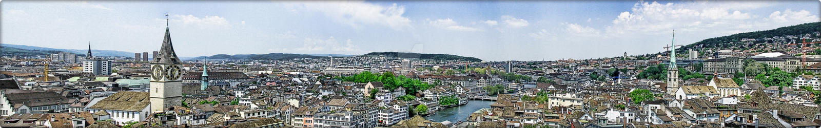 Zurich from above