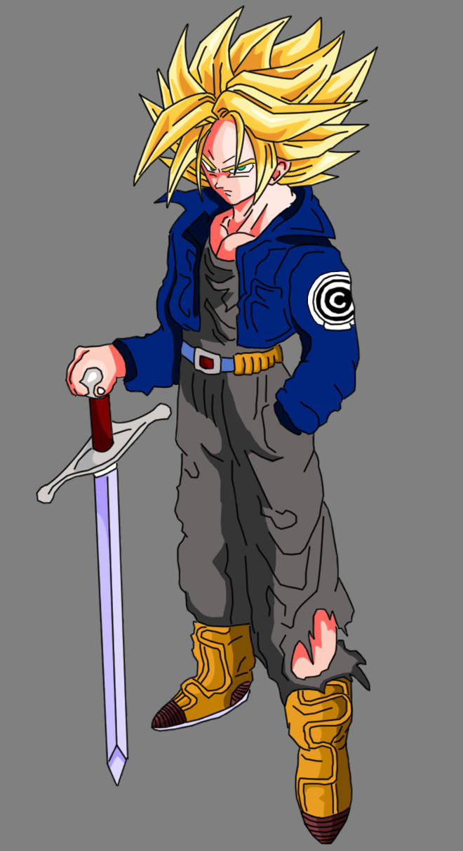 Ss Trunks Super Saiyan Trunks by ameyfire on DeviantArt