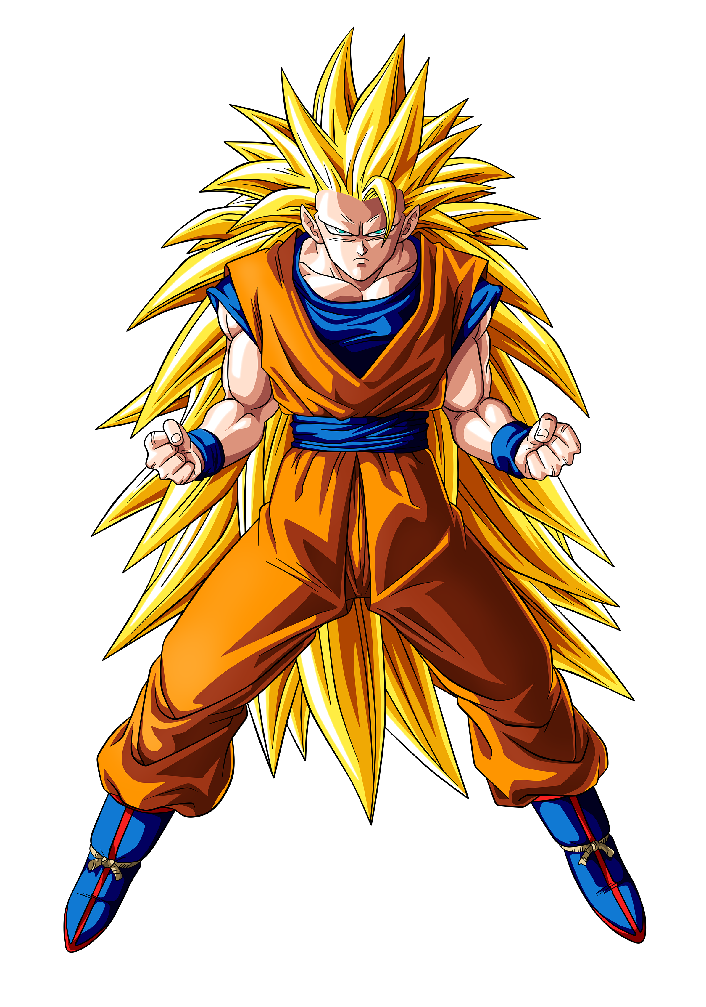 Goku super saiyan 3 by BardockSonic on DeviantArt