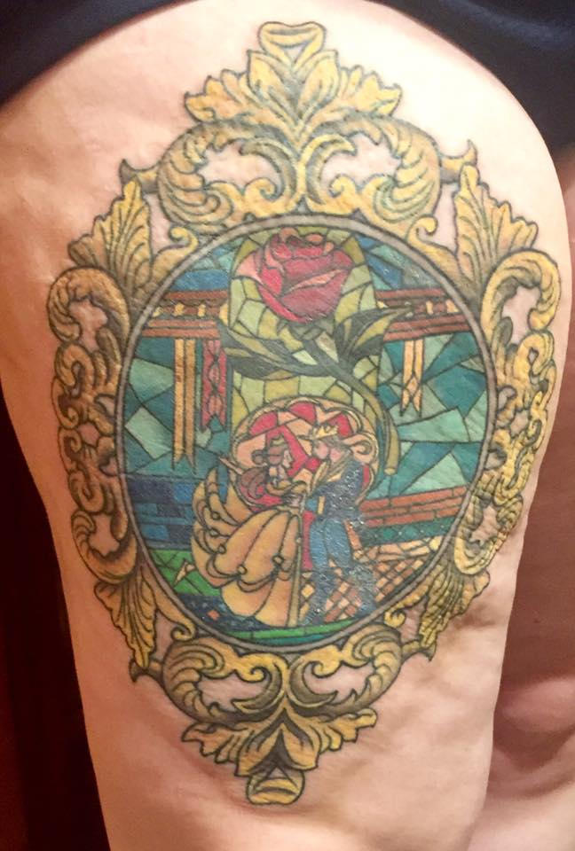 Beauty And The Beast Tattoo By Angelfromhell214 On Deviantart Beauty And The Beast Tattoo By Angelfromhell214 On Deviantart