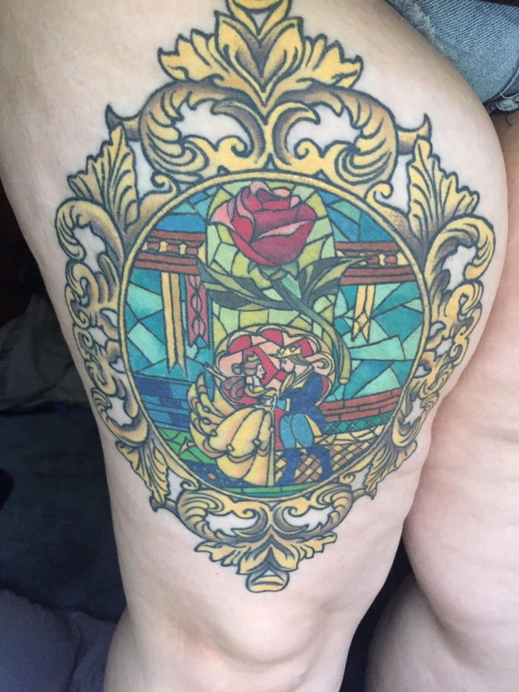 Beauty And The Beast Tattoo By Angelfromhell214 On Deviantart Beauty And The Beast Tattoo By Angelfromhell214 On Deviantart