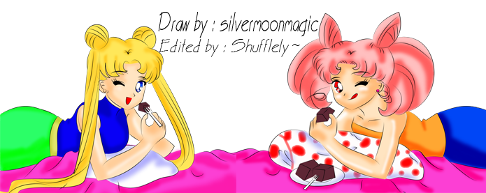 Chibiusa and Usagi