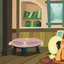 Applejack with Background Vector
