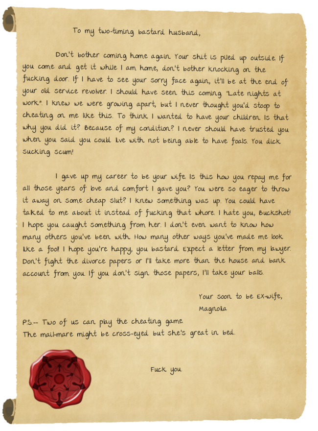 Magnolia's Letter