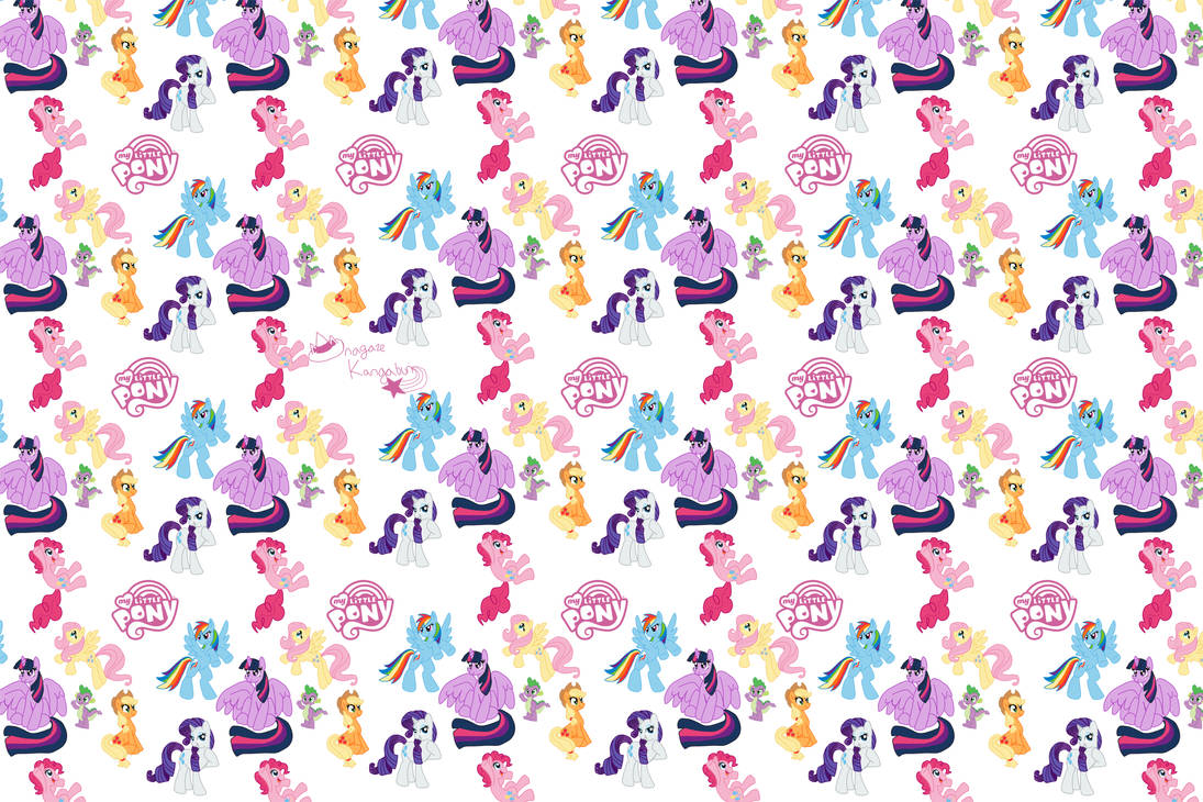 My little pony pattern white by AnagazeKangabun on DeviantArt