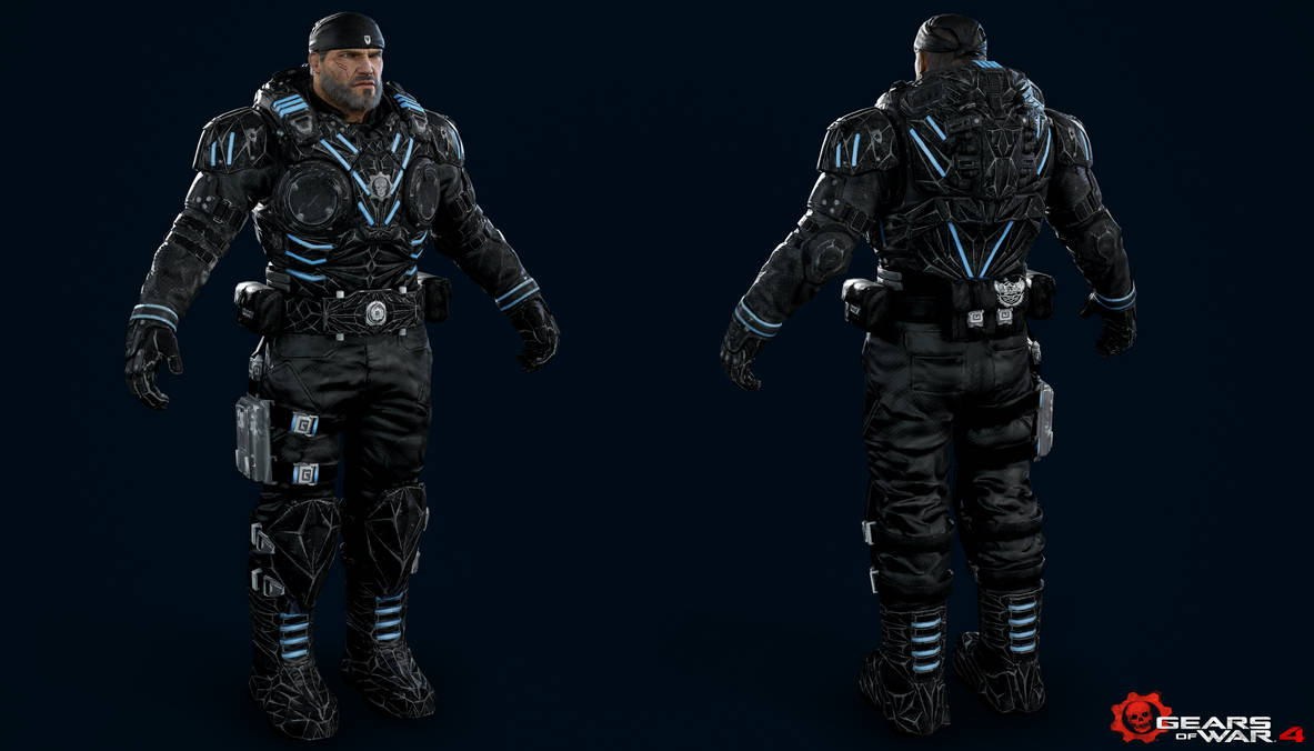 Gears of War 4 - Marcus Armored Sport by Crazy31139 on DeviantArt