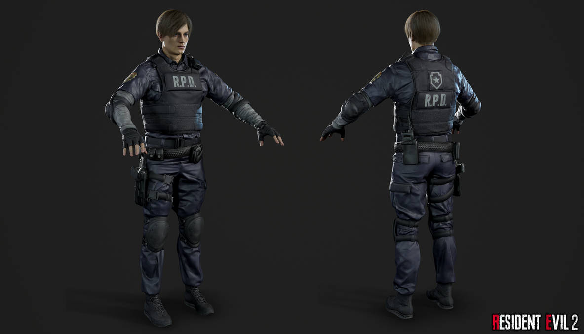 RE 2 Remake - Leon R.P.D. by Crazy31139 on DeviantArt
