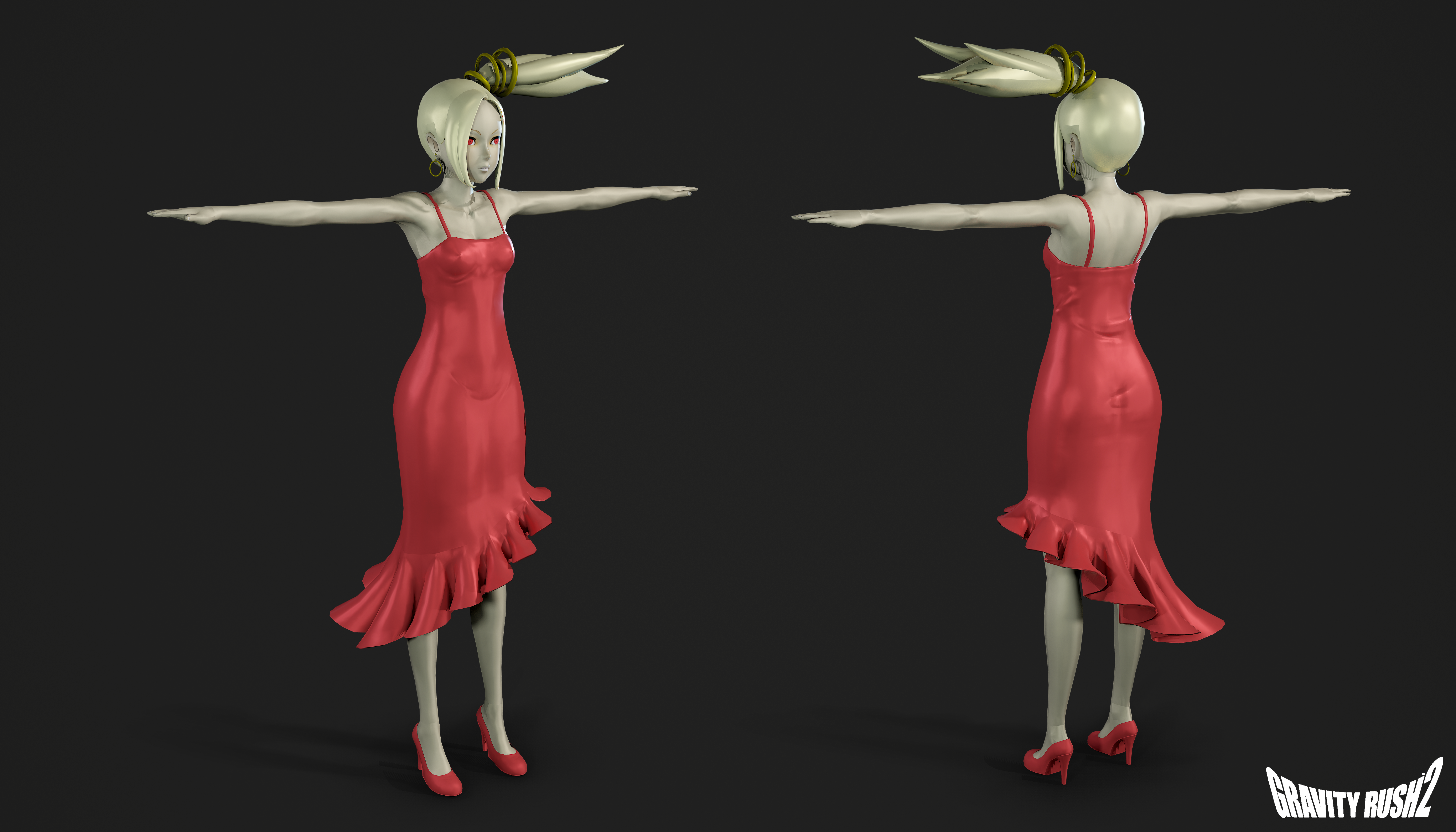 gravity rush kat red dress Kat | Gravity Rush Wiki