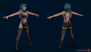 Dead Or Alive 6 Tamaki Indigo Peacock By Crazy On Deviantart Dead Or Alive 6 Tamaki Indigo Peacock By Crazy On Deviantart