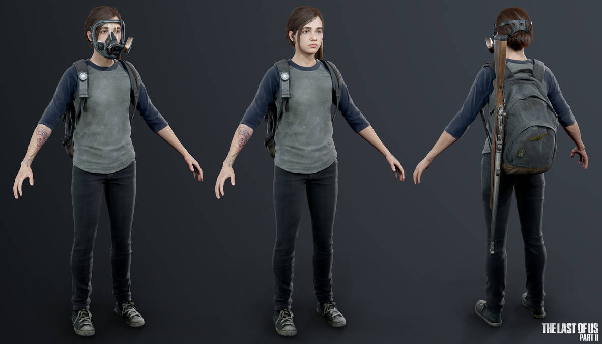 Quill - The Last Of Us Part II - Ellie - 3D model by Apeinator 3D