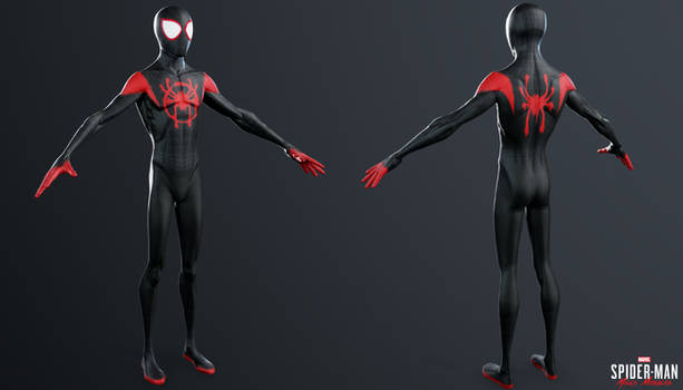 PS4 Miles Morales - Into the Spider-Verse Suit