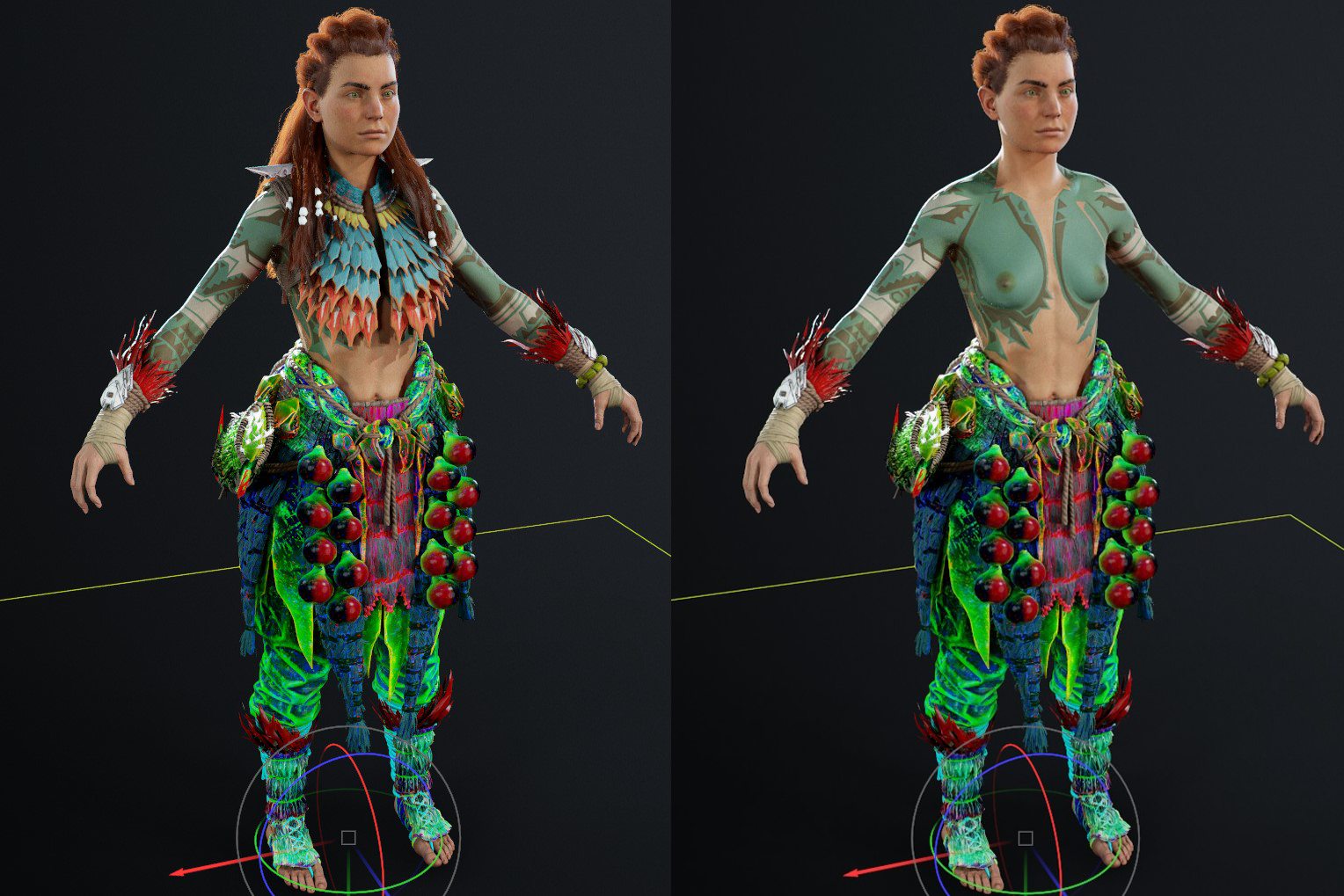 Horizon Forbidden West - Aloy Tenakth Recon WIP by Crazy31139 on DeviantArt