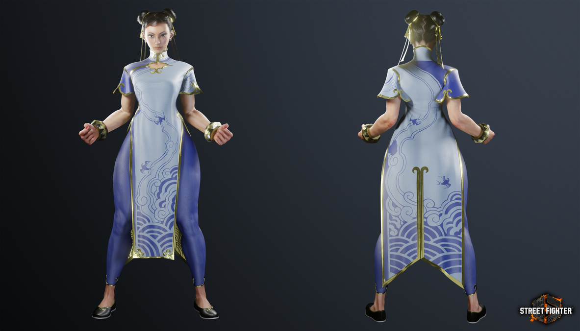 Street Fighter 6 - Chun-Li (Outfit 1) by Crazy31139 on DeviantArt