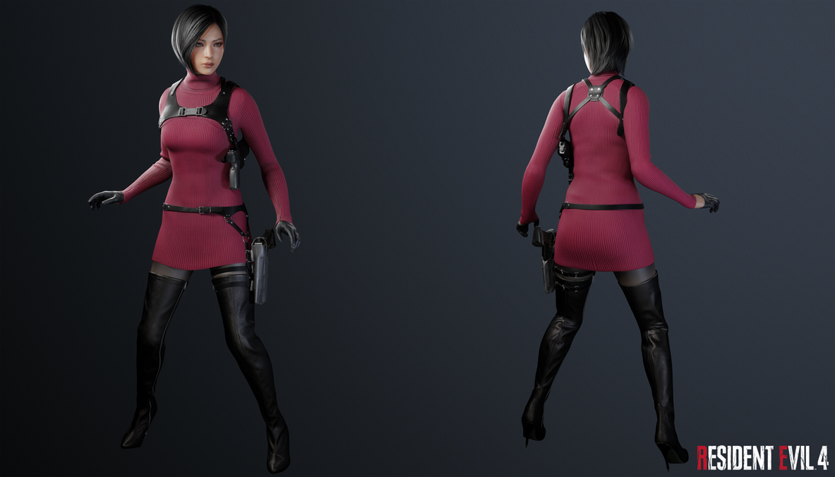 Resident Evil 4 Remake Face model and Characters 