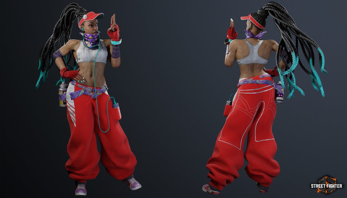 STL file KIMBERLY STREET FIGHTER VI 🎲・3D printable model to download・Cults