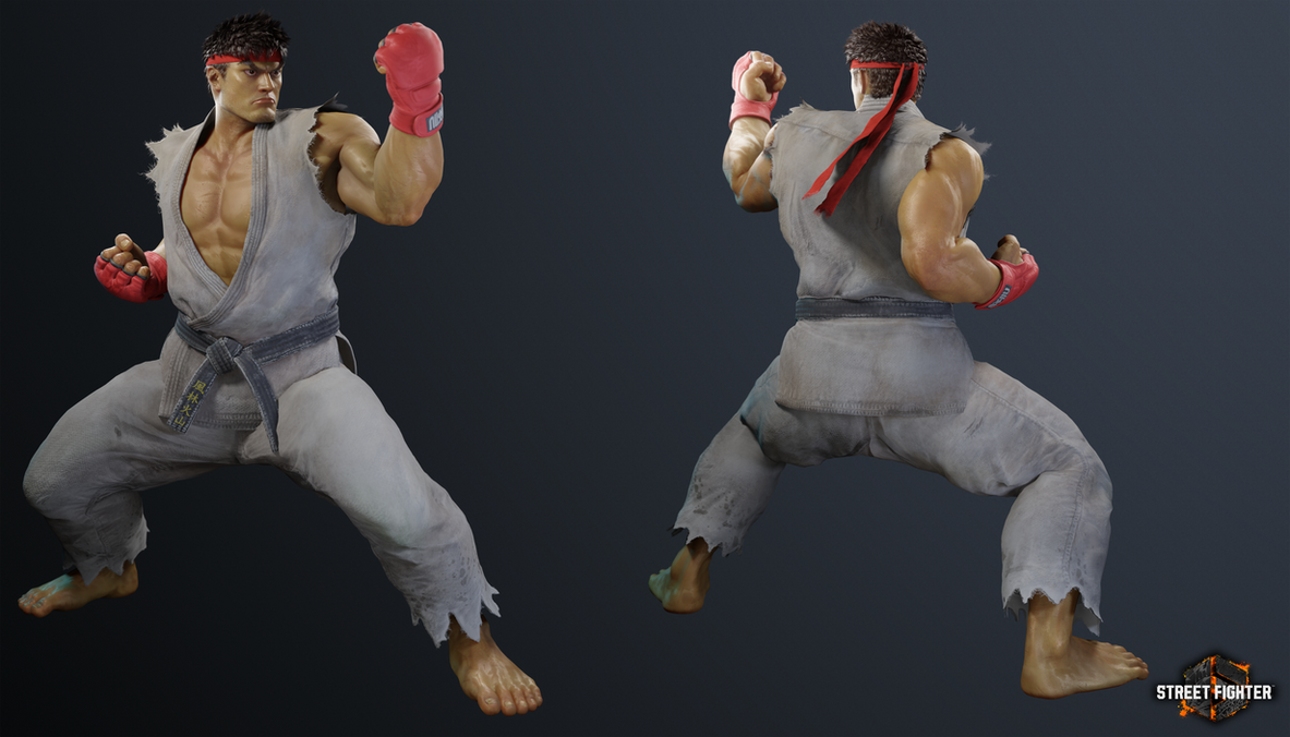 Ryu Skin R6 Street Fighter 6 - Ryu (Outfit 2) by Crazy31139 on DeviantArt
