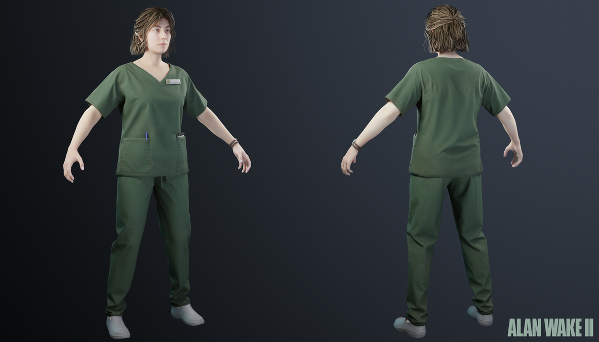 Alan Wake 2 - Rose Marigold (Nurse) by Crazy31139 on DeviantArt
