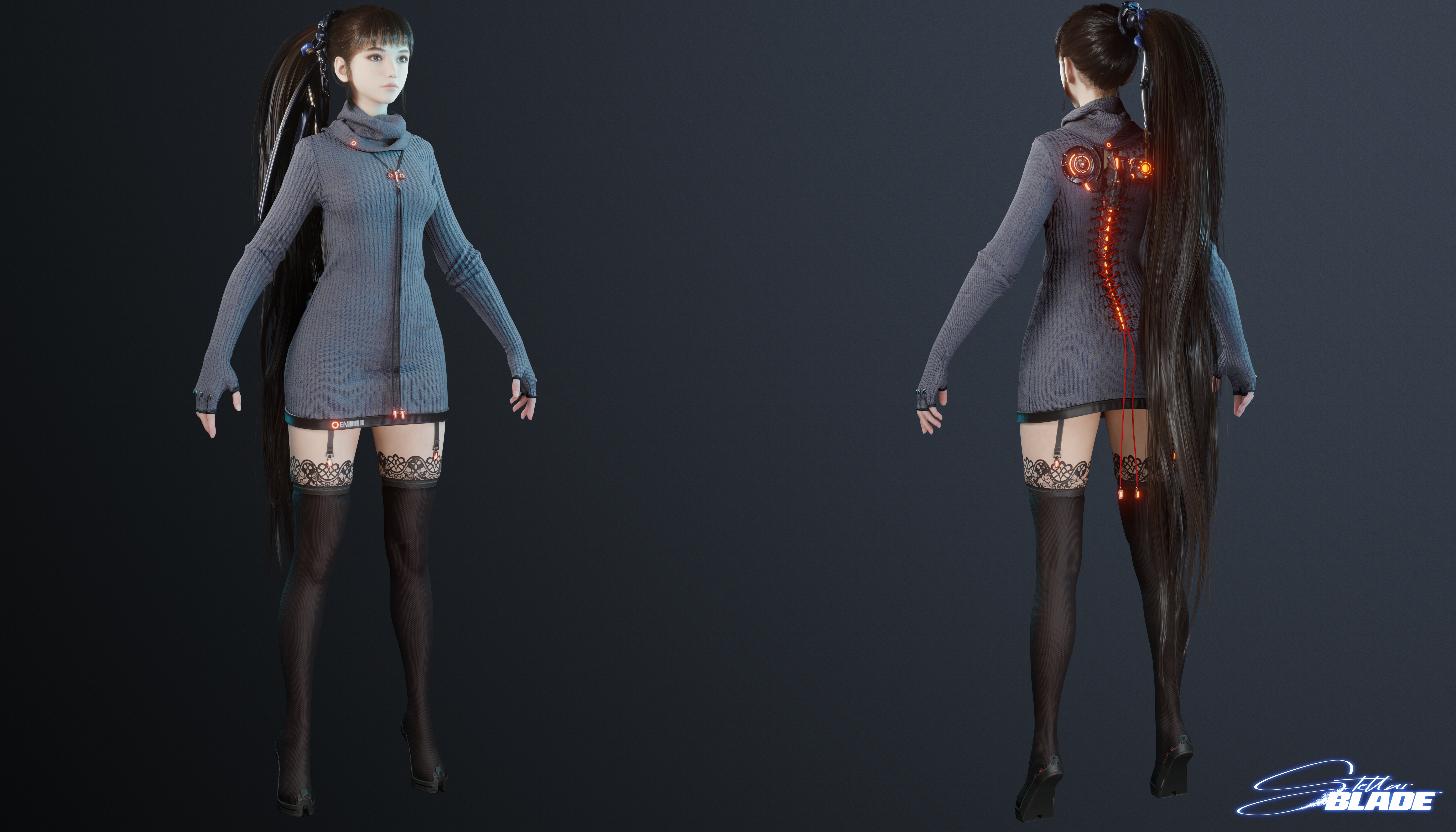 daily knitted dress stellar blade Comfort Knitted Dress | Stellar Blade Wiki