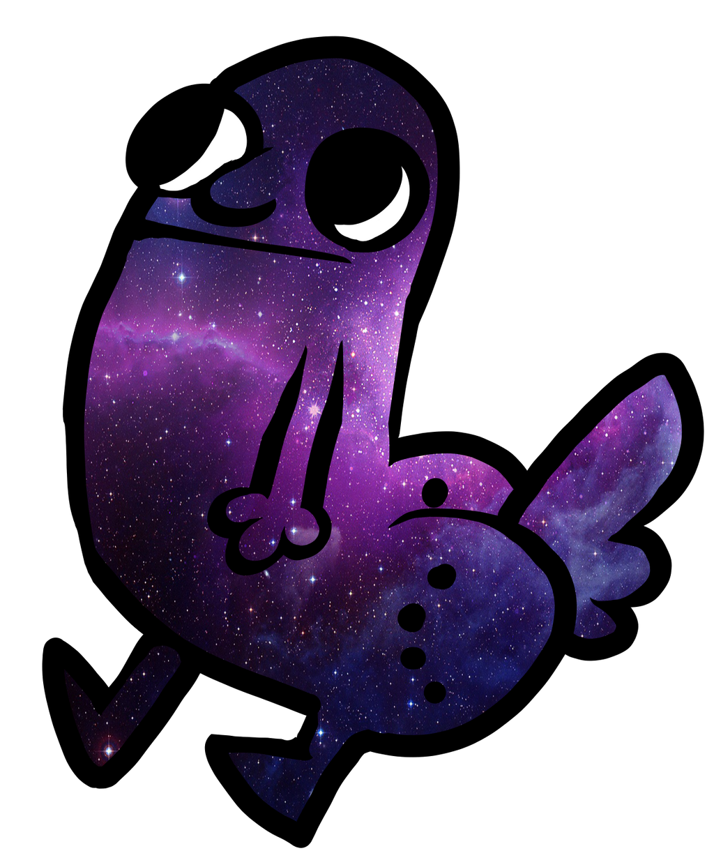 Galaxy Dickbutt By SlightlyStrangeToast On DeviantArt
