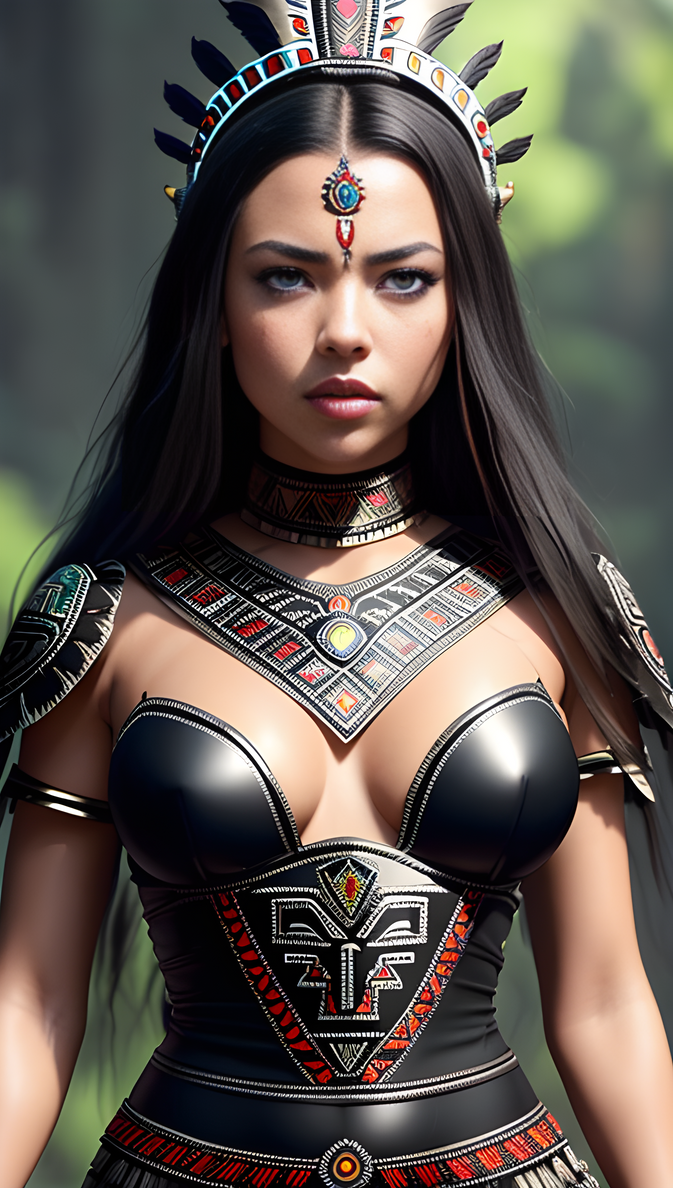 Princesa Azteca by JGCArch on DeviantArt