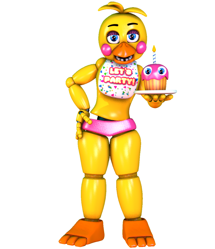 Withered Toy Chica by BlueBearStudios07 on DeviantArt