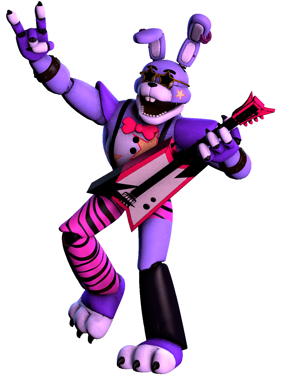 Fixed Glamrock Bonnie [UNOFFICIAL] by Joe130000 on DeviantArt