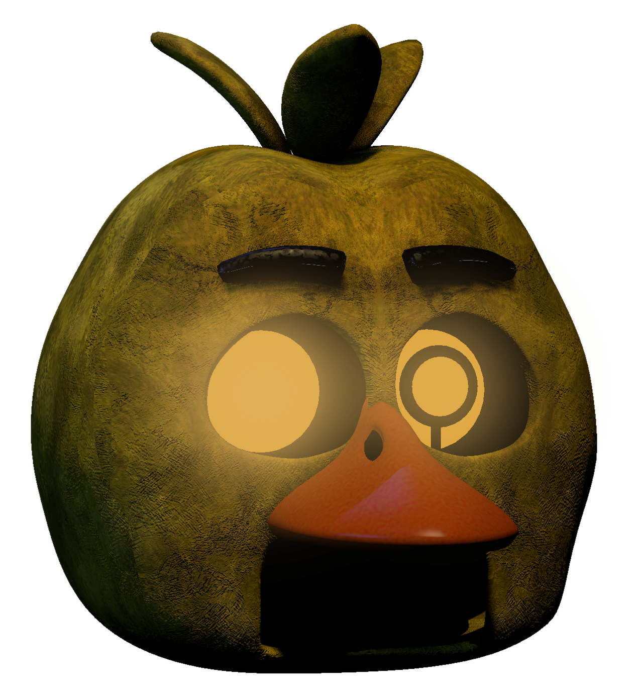 (FNaF3/SFM) Chica Head by Zoinkeesuwu on DeviantArt
