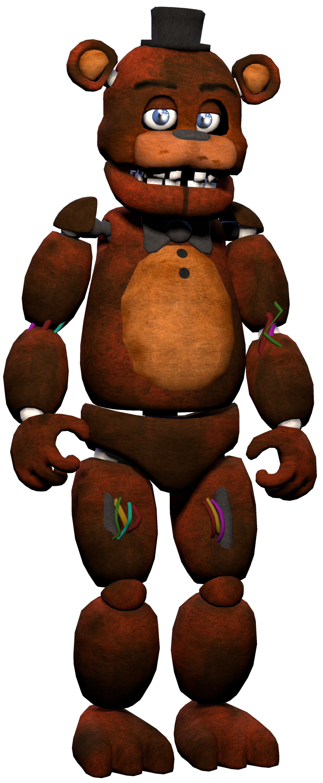 Withered Freddy Full Body - [FNaF 2] by TheSubJact on DeviantArt