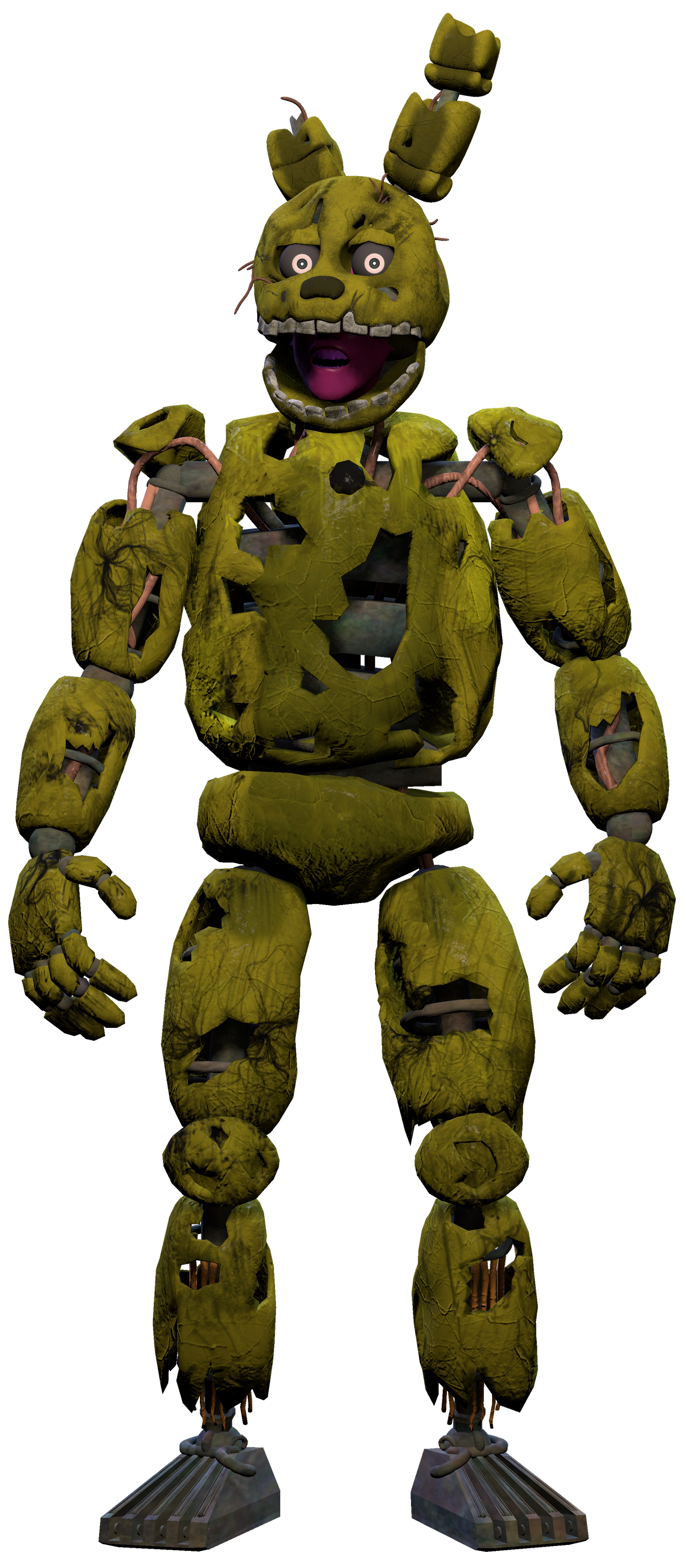 Springtrap Fnaf3 (FNaF3/SFM) Springtrap by Zoinkeesuwu on DeviantArt
