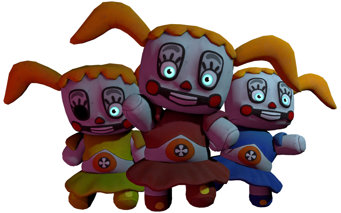 FNaF HW2 SFM Plush Baby s by Zoinkeesuwu on DeviantArt